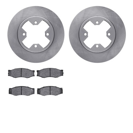 Dynamic Friction Company Front Brake Rotors with 5000 Advanced Brake Pads 6502-67266